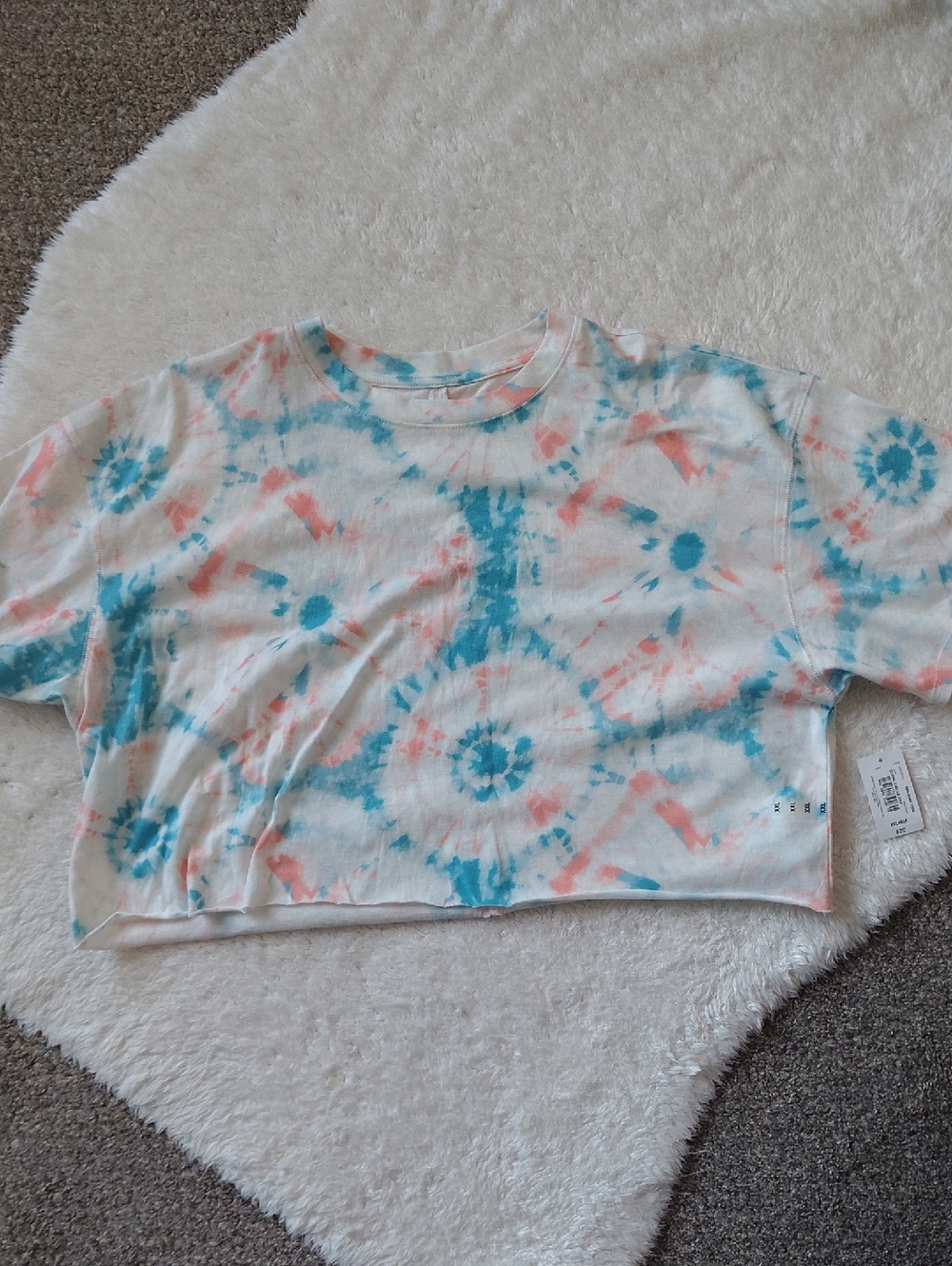Tie-Dye Cropped Tee